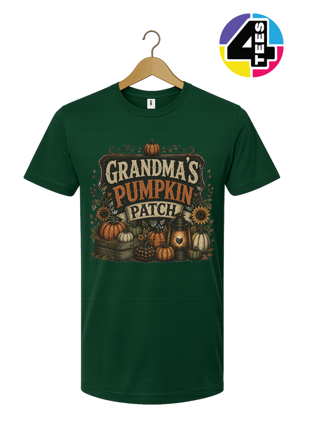 Grandma's Rustic Pumpkin Patch Tee