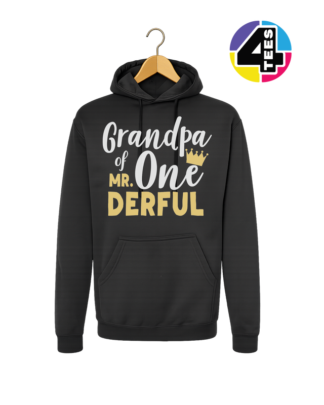Mr. One-derful Grandpa Hoodie