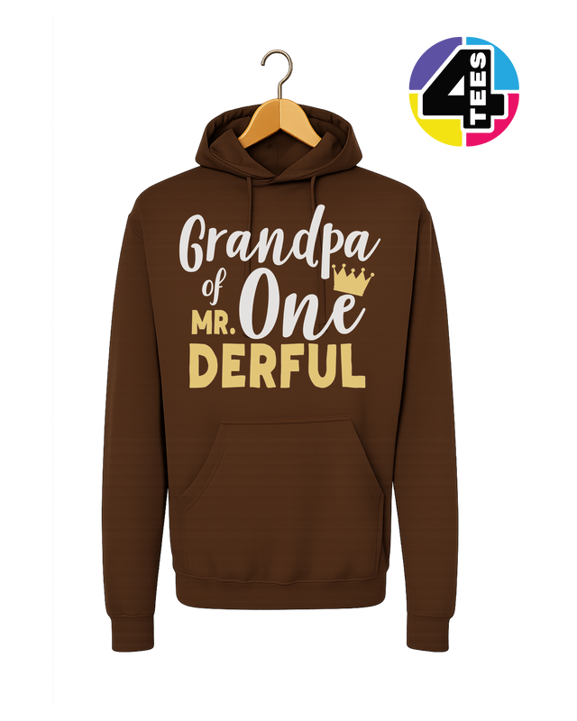 Mr. One-derful Grandpa Hoodie