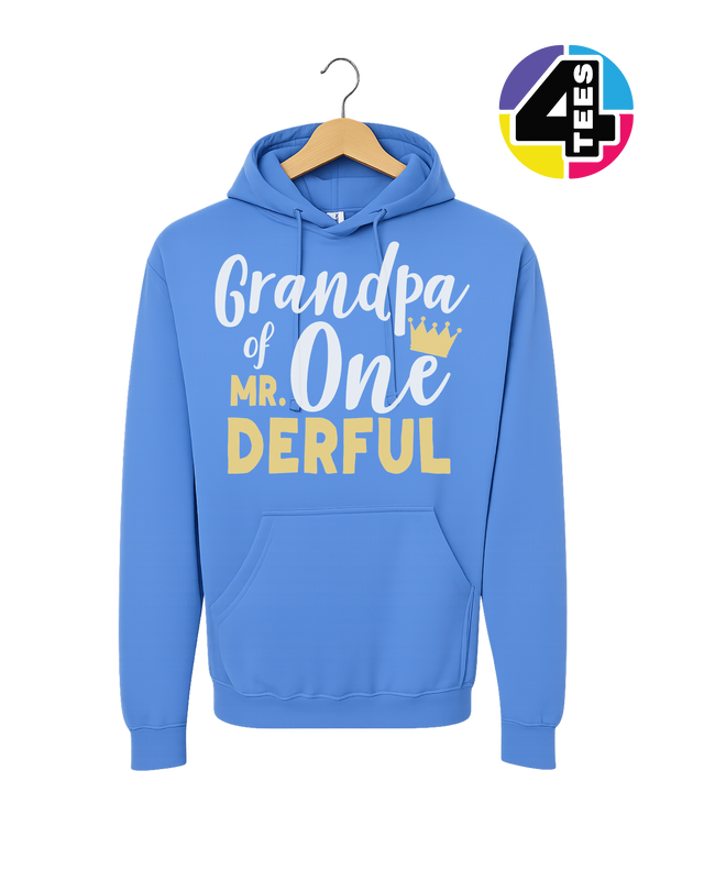 Mr. One-derful Grandpa Hoodie