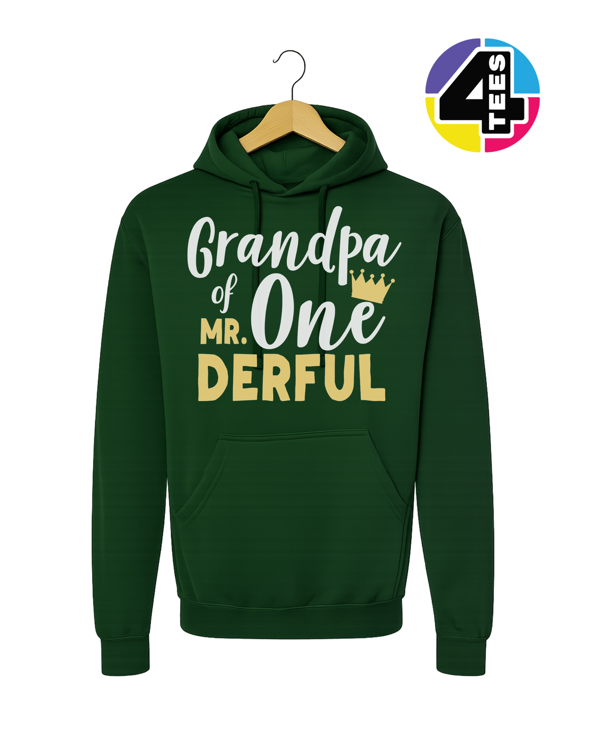Mr. One-derful Grandpa Hoodie