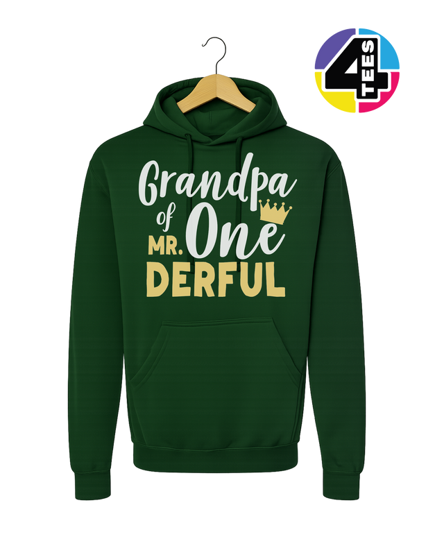 Mr. One-derful Grandpa Hoodie