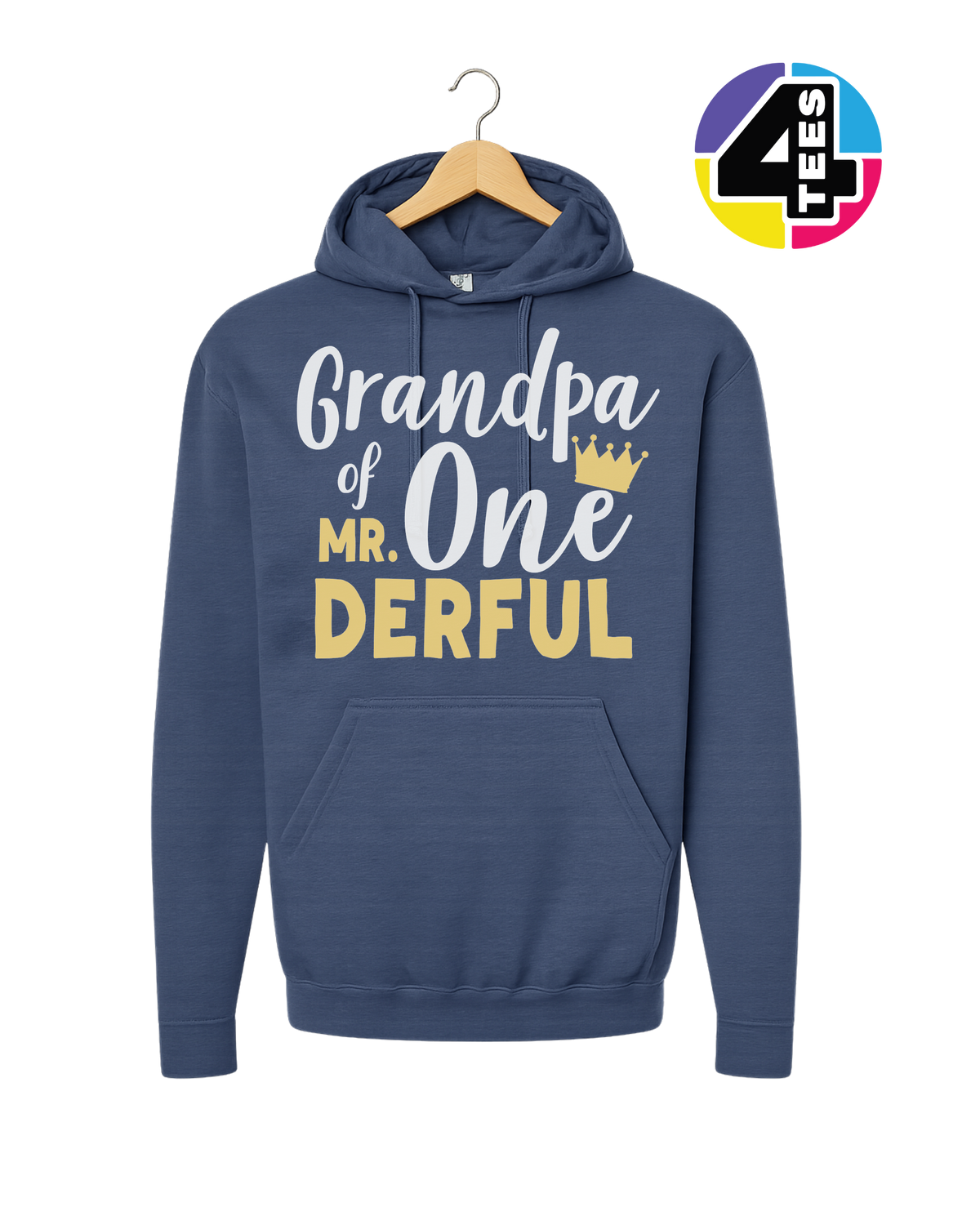 Mr. One-derful Grandpa Hoodie