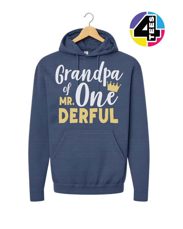 Mr. One-derful Grandpa Hoodie