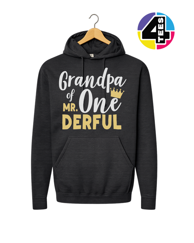 Mr. One-derful Grandpa Hoodie