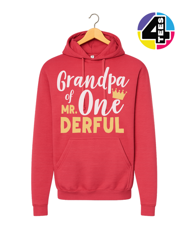 Mr. One-derful Grandpa Hoodie