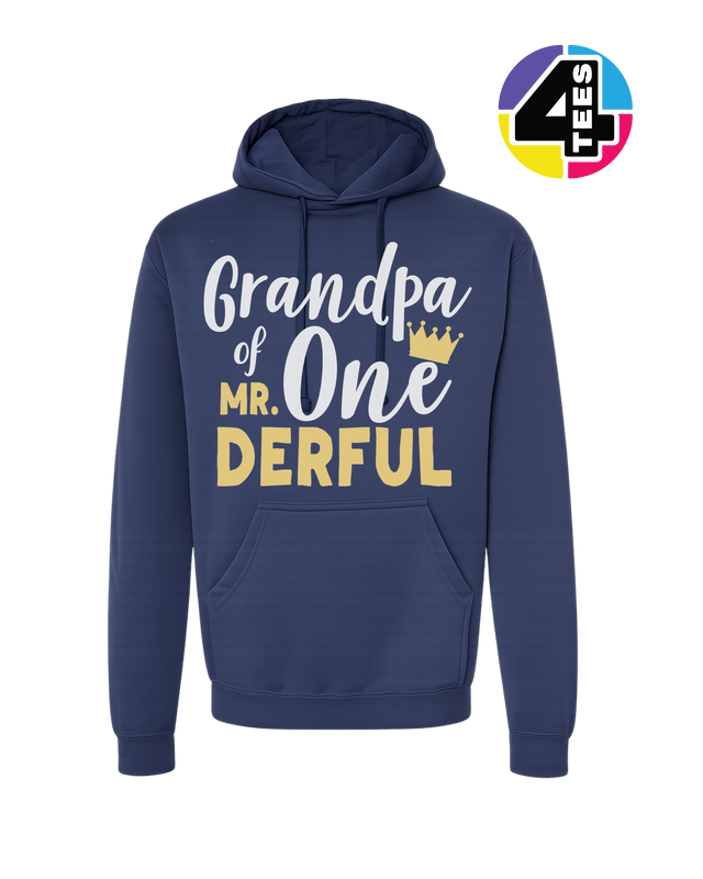 Mr. One-derful Grandpa Hoodie