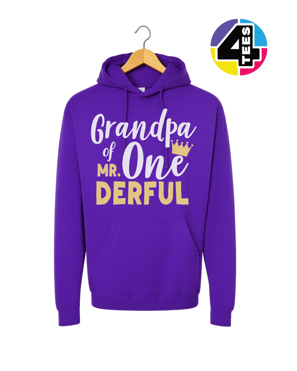 Mr. One-derful Grandpa Hoodie