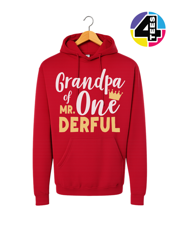 Mr. One-derful Grandpa Hoodie