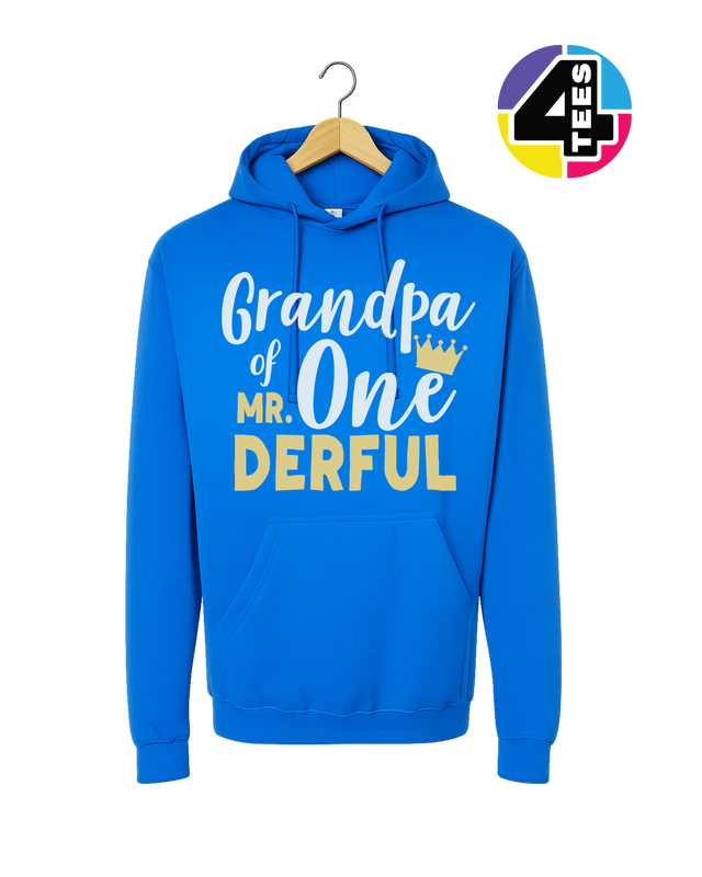 Mr. One-derful Grandpa Hoodie