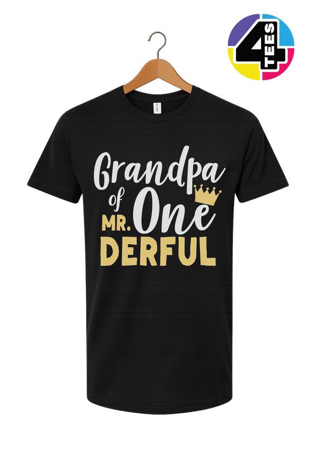 Mr. One-derful Grandpa Tee