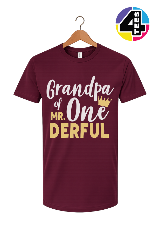 Mr. One-derful Grandpa Tee