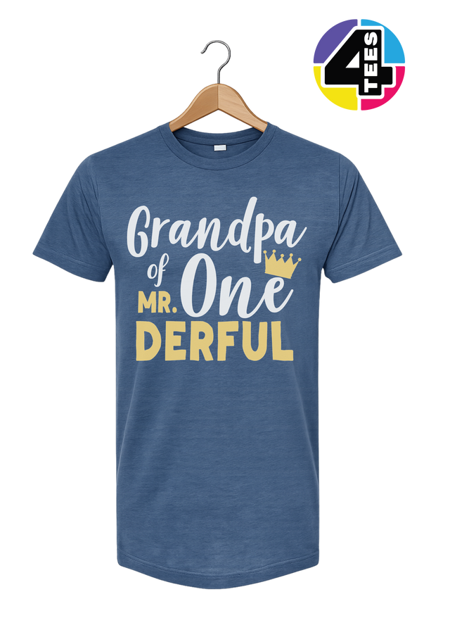 Mr. One-derful Grandpa Tee
