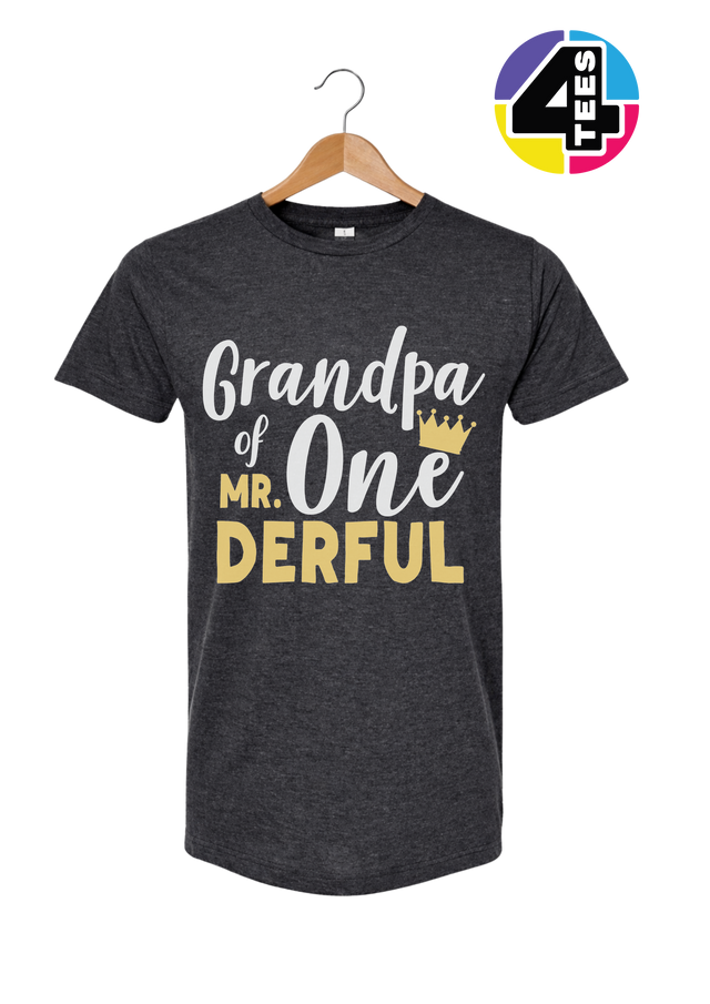 Mr. One-derful Grandpa Tee