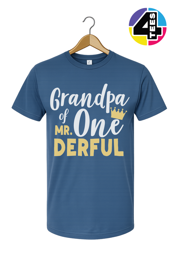 Mr. One-derful Grandpa Tee