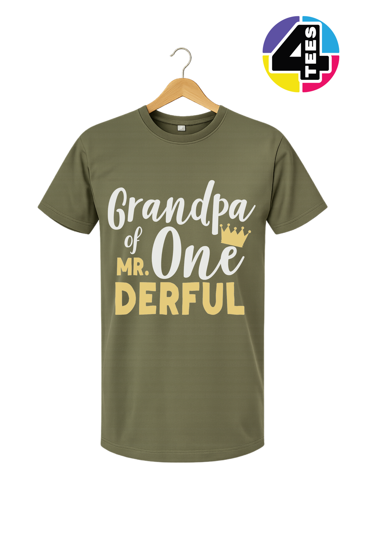 Mr. One-derful Grandpa Tee