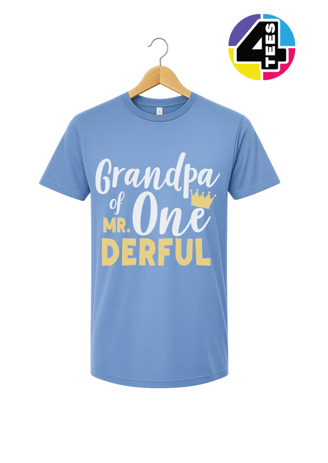 Mr. One-derful Grandpa Tee