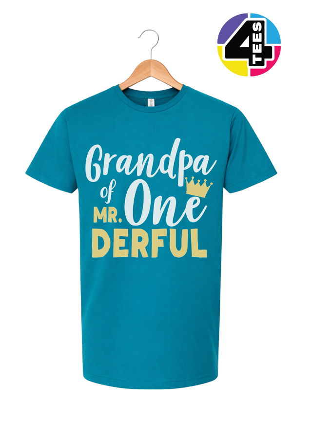 Mr. One-derful Grandpa Tee