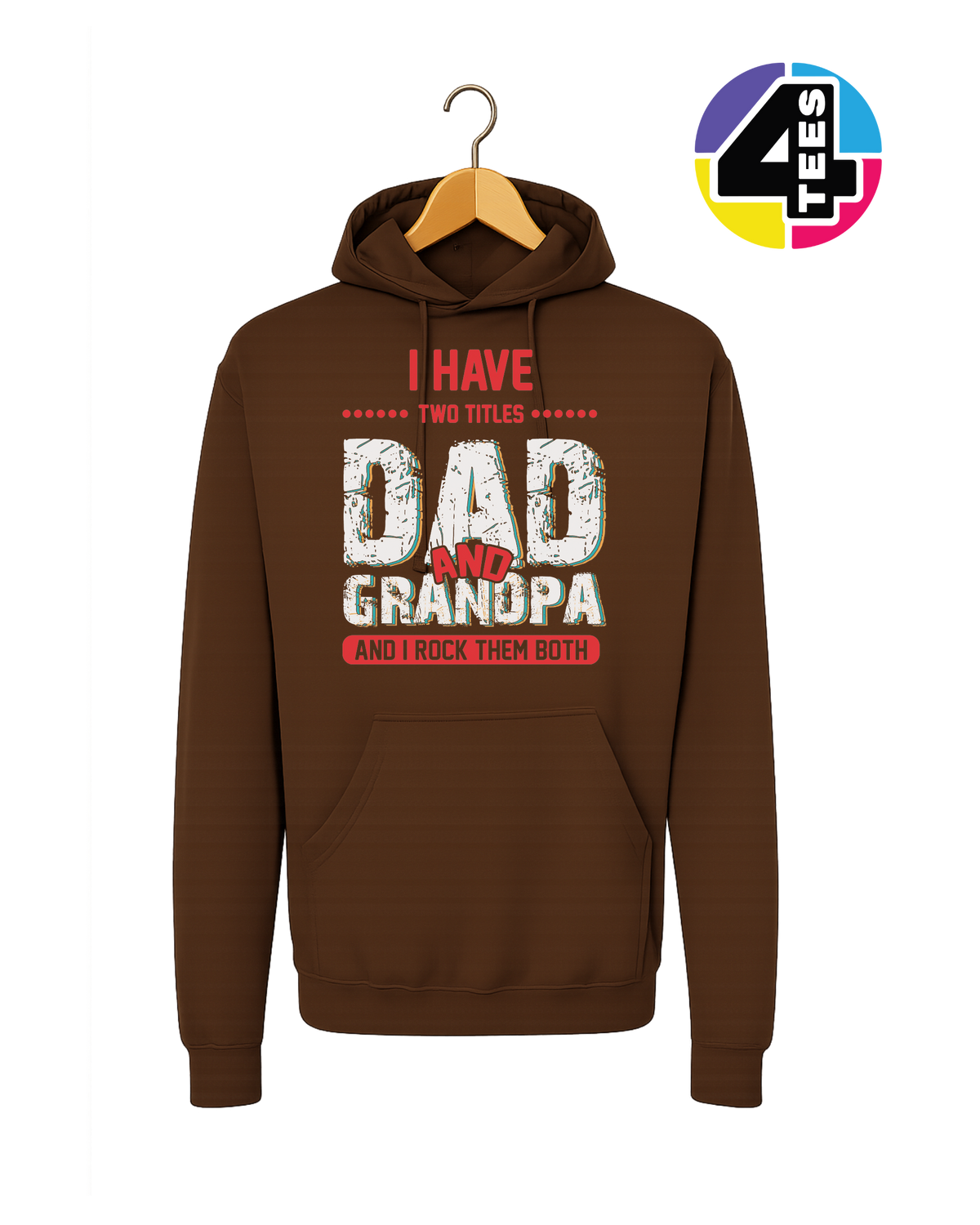 Dad & Grandpa: Rocking Both Titles Hoodie