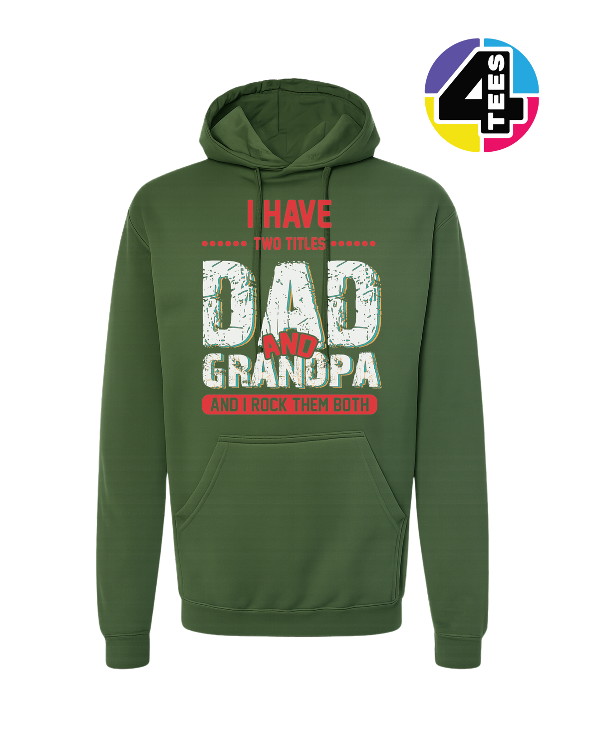 Dad & Grandpa: Rocking Both Titles Hoodie