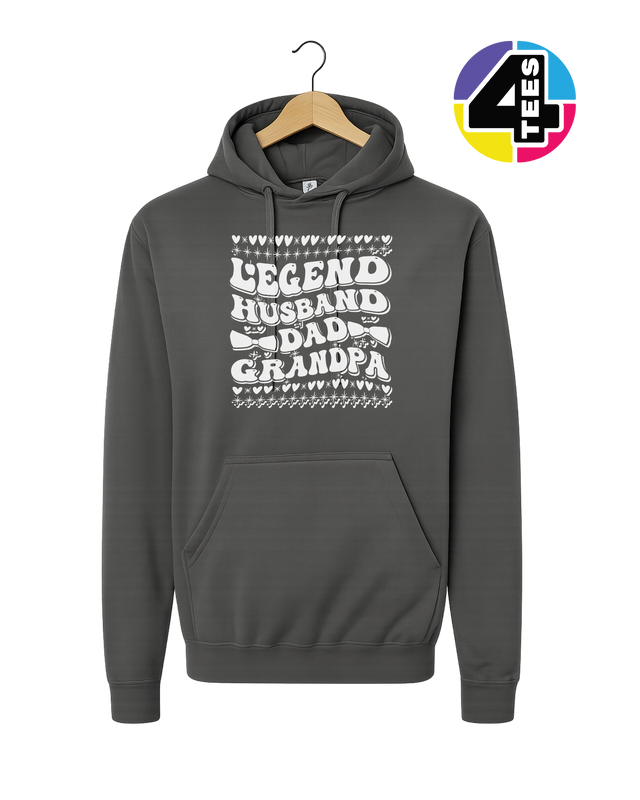 Legend Husband Dad Grandpa Hoodie