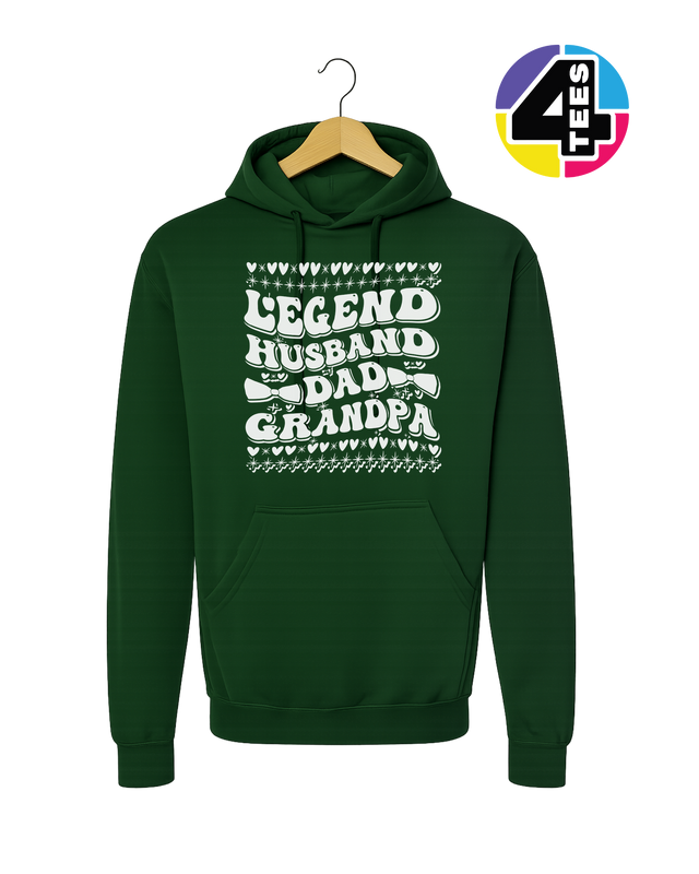 Legend Husband Dad Grandpa Hoodie