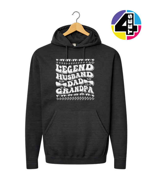 Legend Husband Dad Grandpa Hoodie