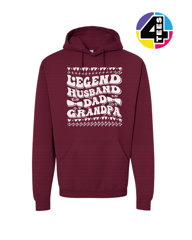 Legend Husband Dad Grandpa Hoodie