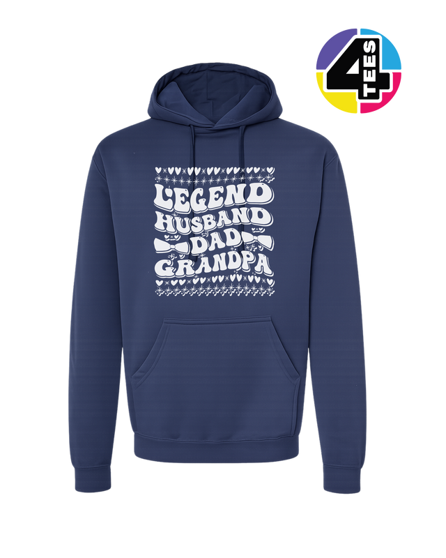 Legend Husband Dad Grandpa Hoodie