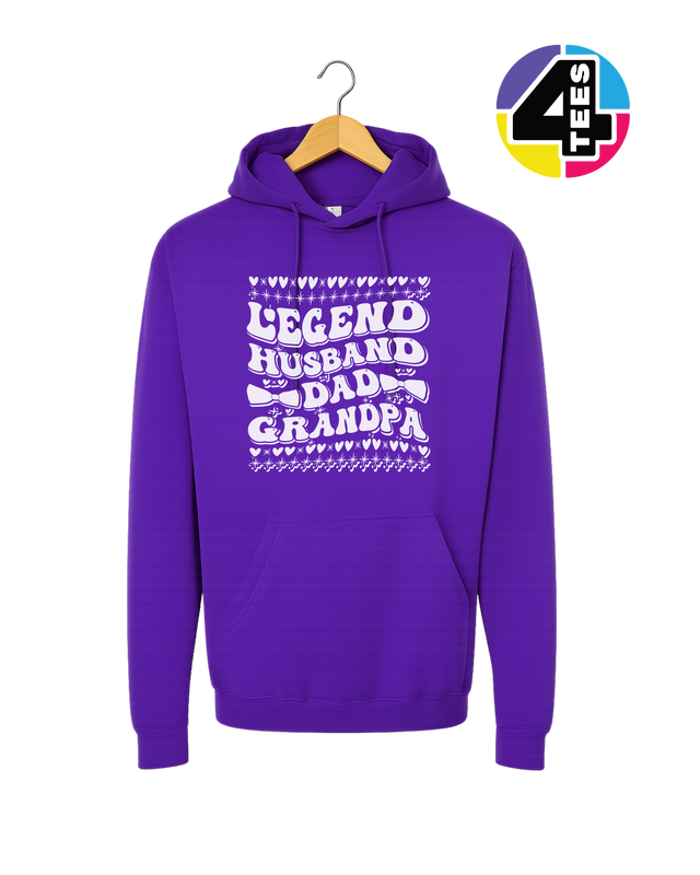 Legend Husband Dad Grandpa Hoodie