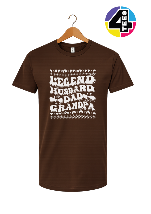 Legend Husband Dad Grandpa Tee