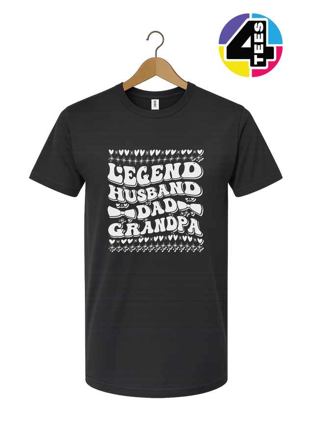 Legend Husband Dad Grandpa Tee