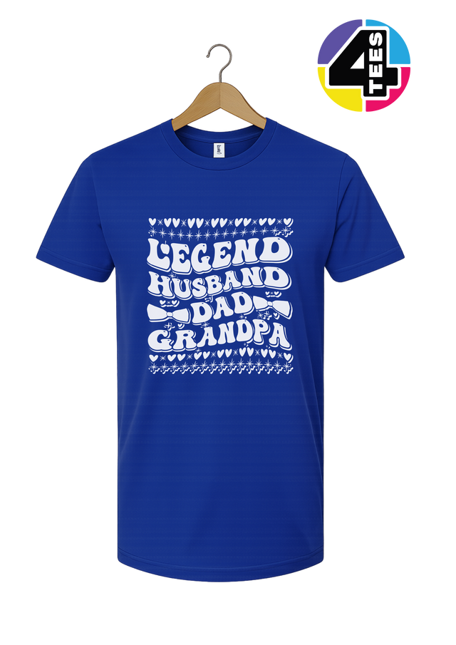 Legend Husband Dad Grandpa Tee