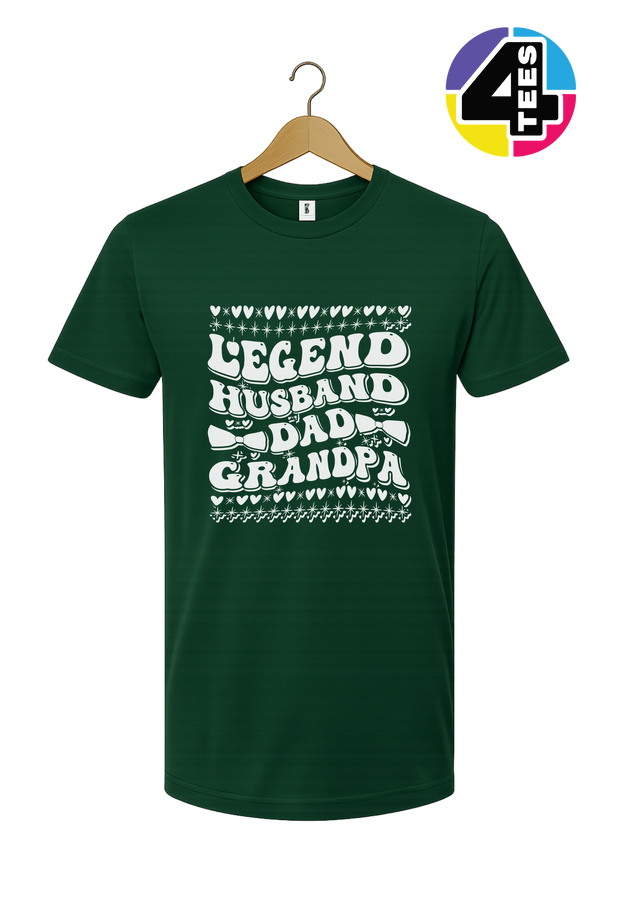 Legend Husband Dad Grandpa Tee