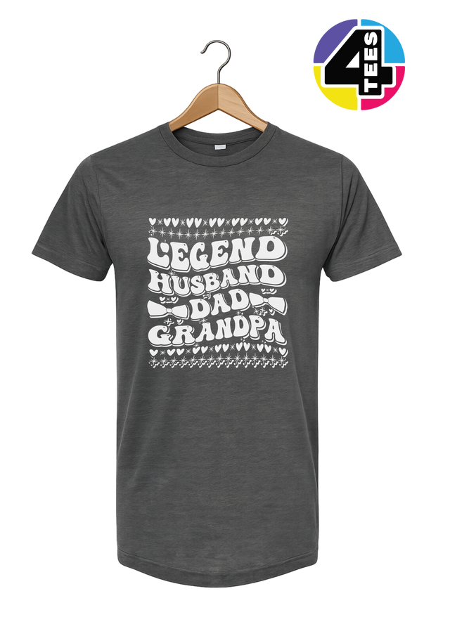 Legend Husband Dad Grandpa Tee
