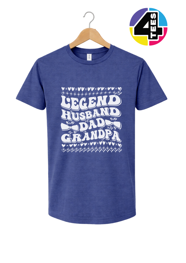 Legend Husband Dad Grandpa Tee