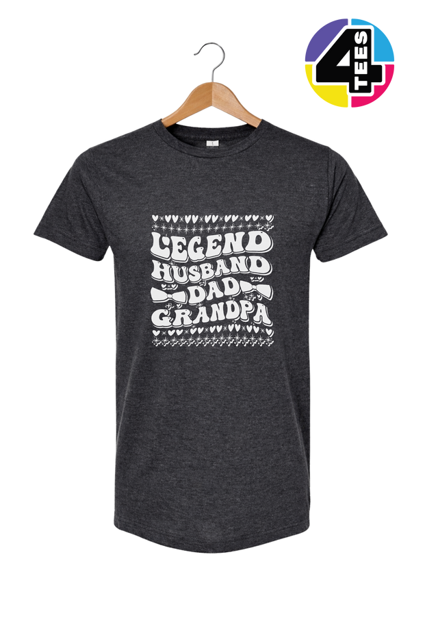 Legend Husband Dad Grandpa Tee
