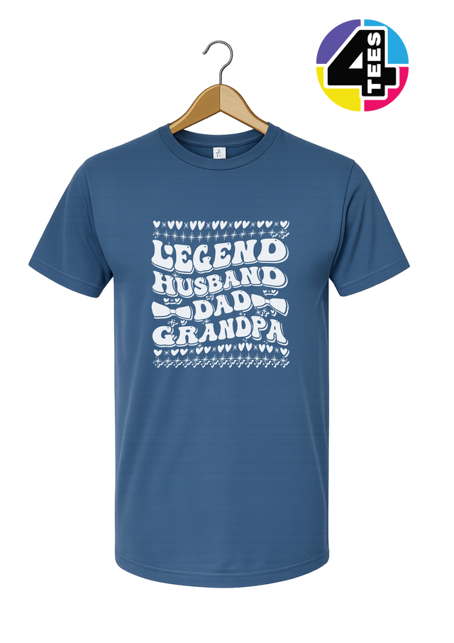 Legend Husband Dad Grandpa Tee