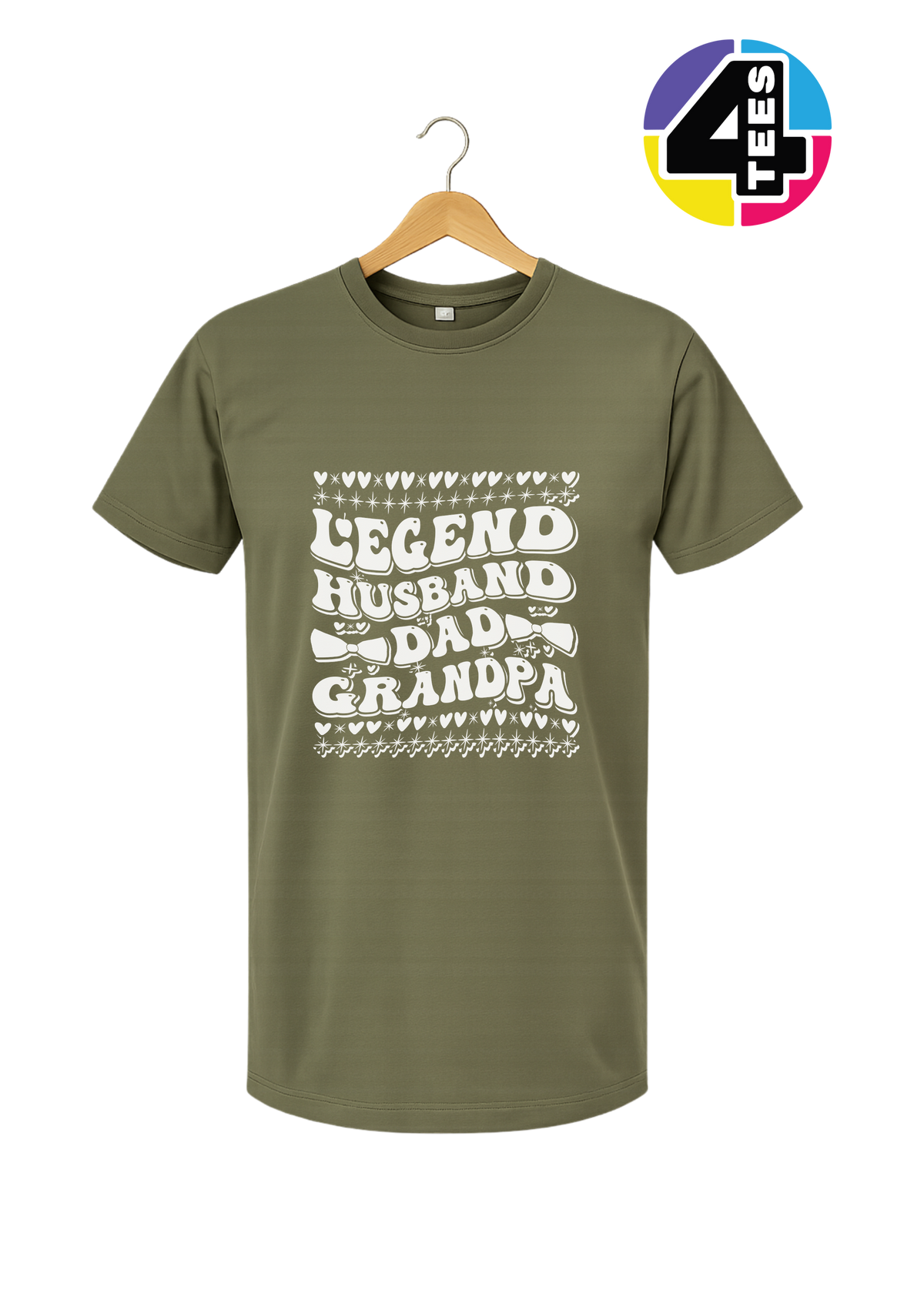 Legend Husband Dad Grandpa Tee