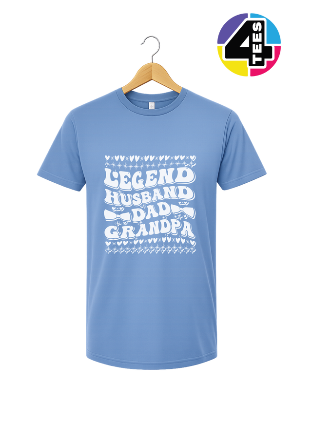 Legend Husband Dad Grandpa Tee