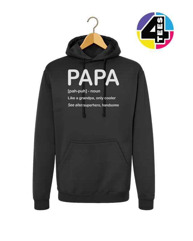 Papa: Only Cooler Hoodie