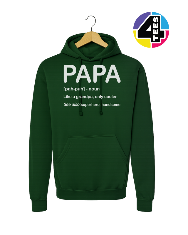Papa: Only Cooler Hoodie