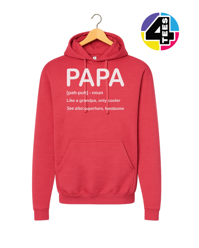 Papa: Only Cooler Hoodie