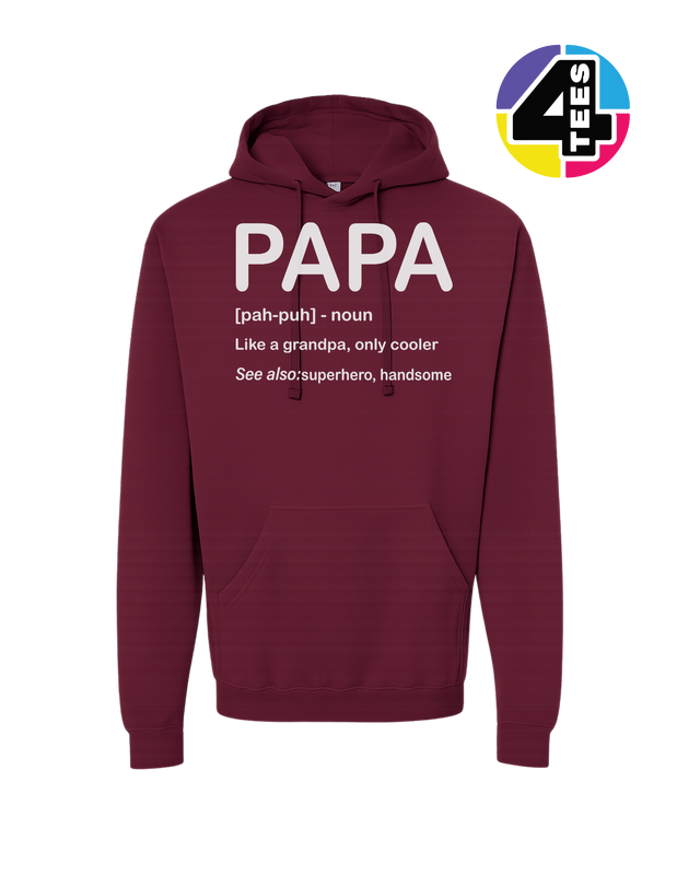 Papa: Only Cooler Hoodie