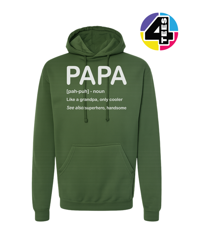 Papa: Only Cooler Hoodie