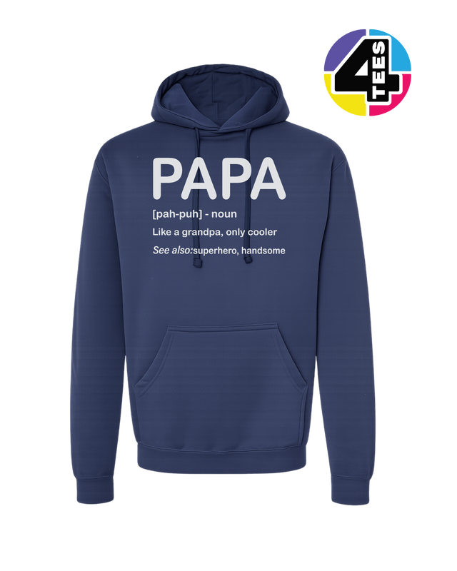 Papa: Only Cooler Hoodie