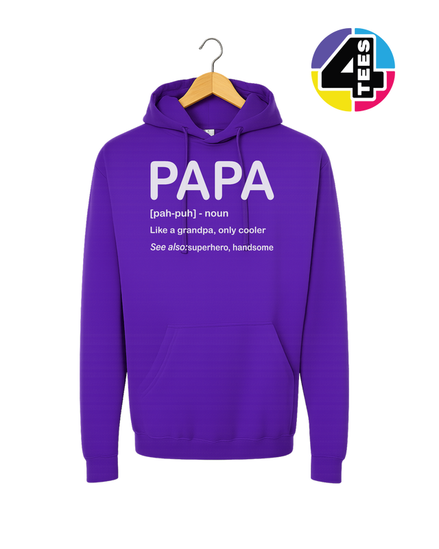 Papa: Only Cooler Hoodie