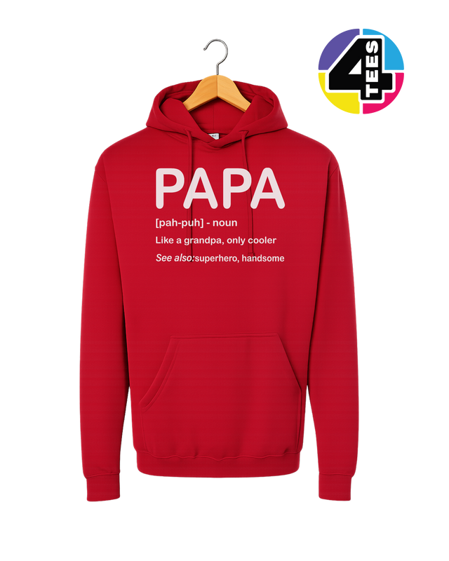Papa: Only Cooler Hoodie