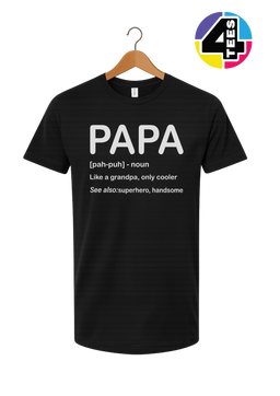 Papa: Only Cooler Tee
