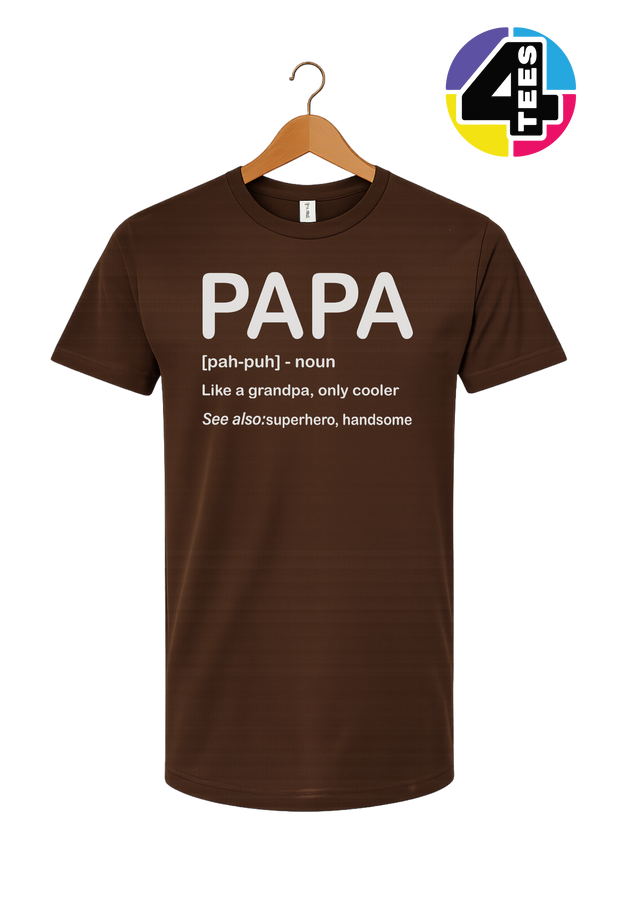 Papa: Only Cooler Tee